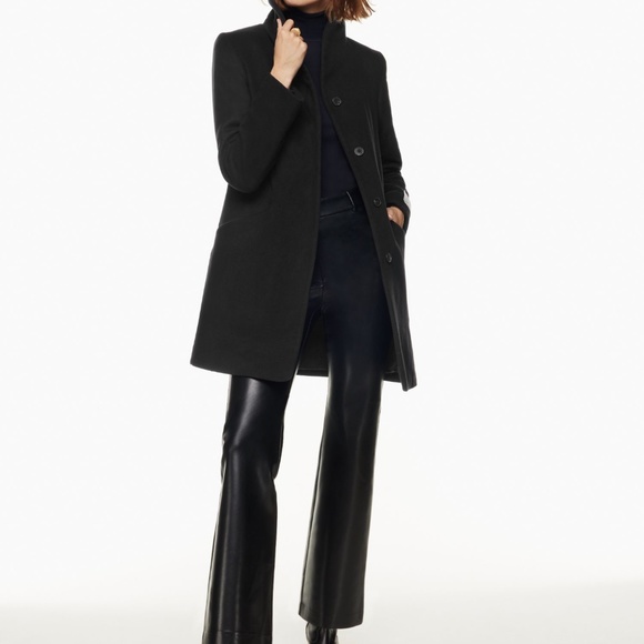 Wilfred The Cocoon Coat (Black, Small) - Picture 3 of 13